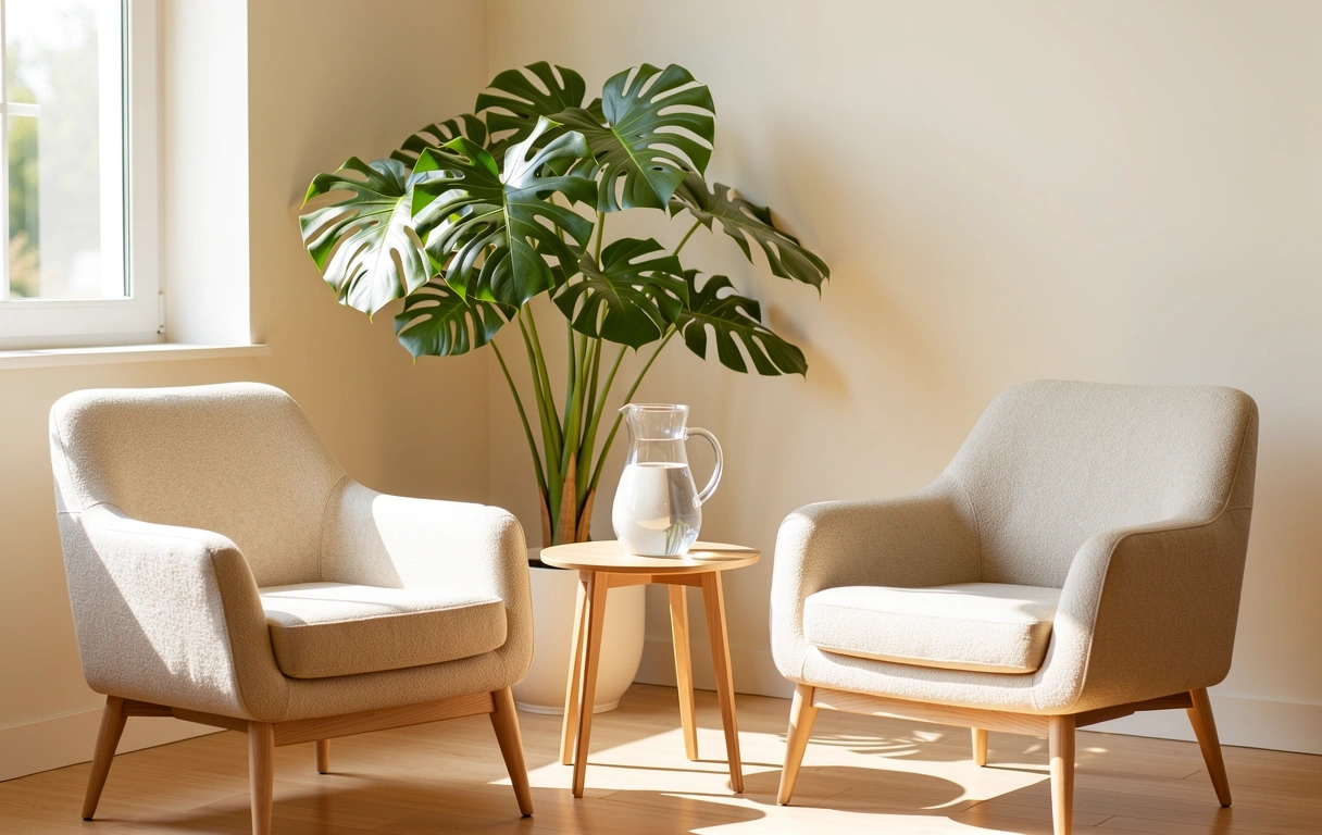 Beratungsraum von VitalBalance Nutrition in Linz